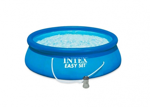 Надувной бассейн Intex Easy Set Pool 244см x 61см с фильтр-насосом 1250 л/ч, арт. 28108