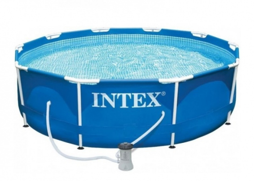 Каркасный бассейн Intex 305 x 76см с фильтр-насосом 1250 л/ч, арт. 28202