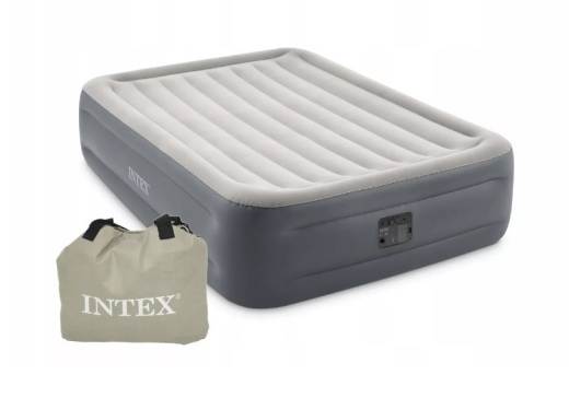 Надувная кровать Intex Airbed 152x203x46см Essential Rest,встроенный насос 220V арт. 64126